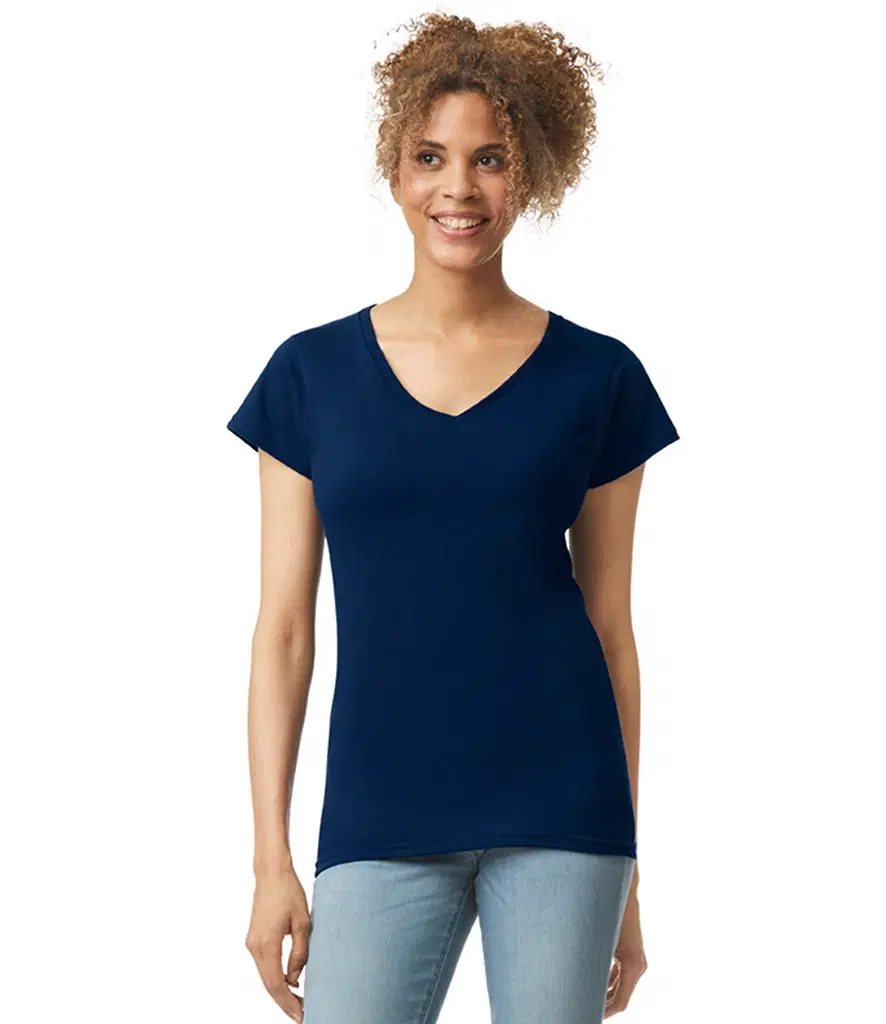 Gildan Softstyle women's v-neck t-shirt